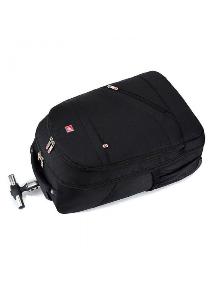 High Quality Business Waterproof polyester 1680D Backpack Luggage Travel Bags, Wheeled Rolling Trolley Bag