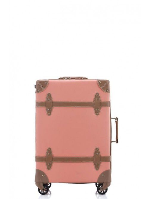  New design vintage style pp material trunk luggag...
