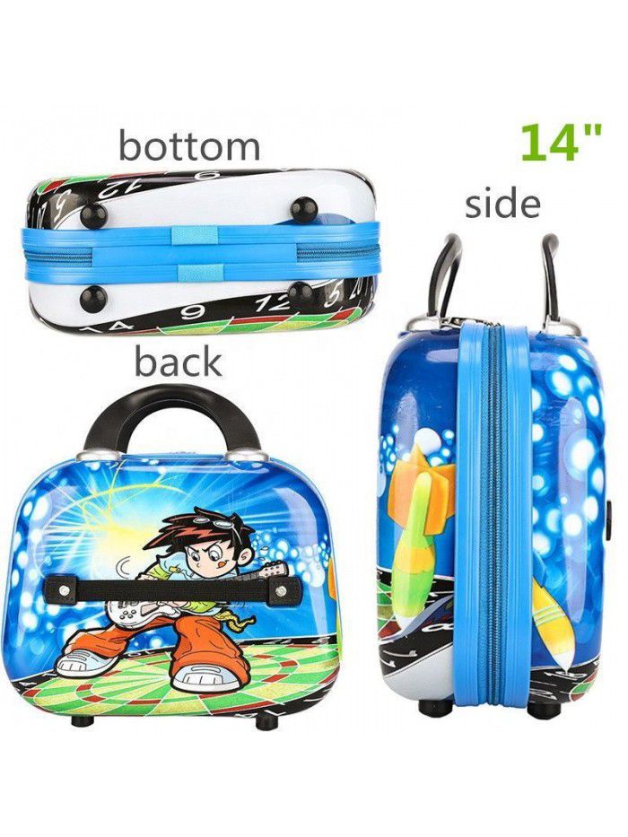 Multi function children suitcase waterproof the polycarbonate luggage