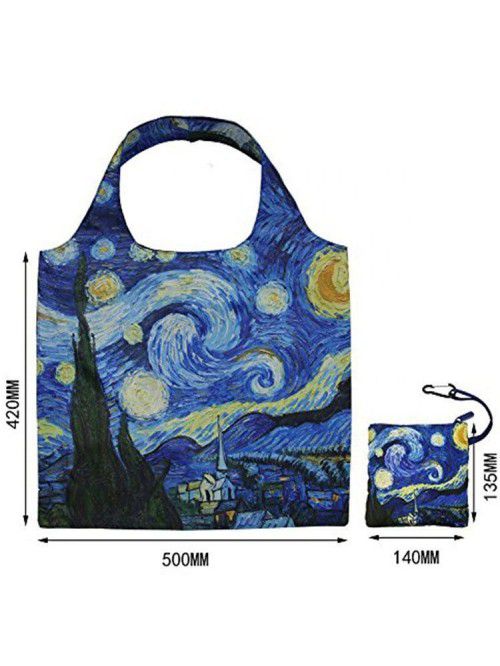 Custom waterproof folding grocery handbag foldable...