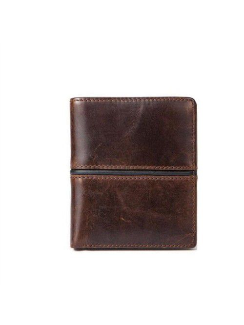 Genuine Leather Quality Retro Multipurpose Men Wal...