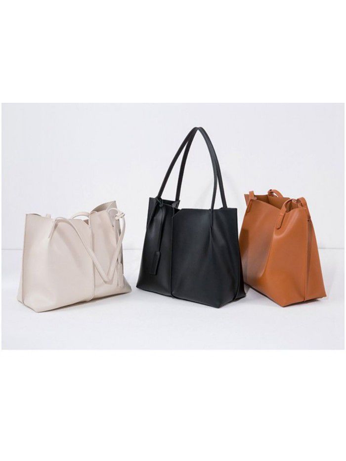 High quality big purses trendy wholesale new popular ladies leather shoulder bags 