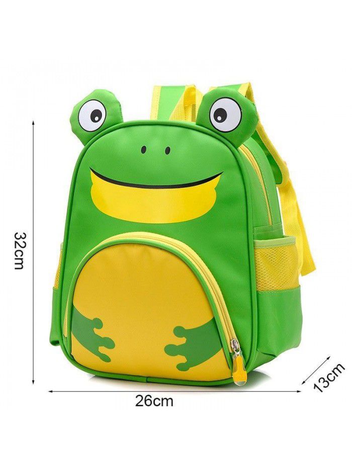 Popular Nylon Colorful Cute Cartoon Design Kids Backpack Children School Bag With Customized LOGO 