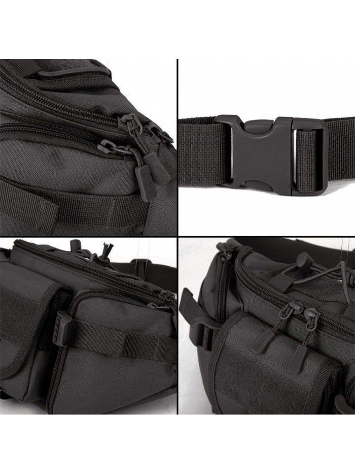 High quality multi-function outdoor waterproof tactical waist bag 