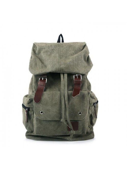 High quality vintage unisex sports school backpack...