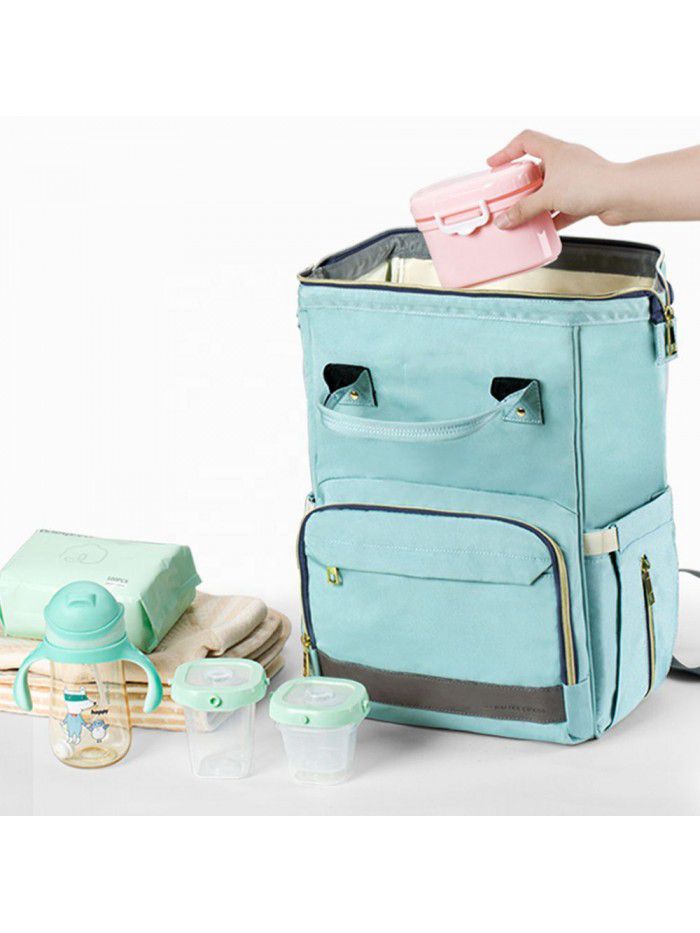 New Diaper Bag Hot Sale Baby Bag Big Capacity With Multi-Functional Baby Diaper Backpack 