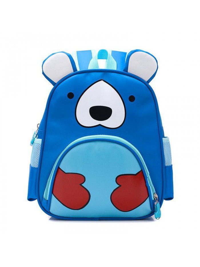 Popular Nylon Colorful Cute Cartoon Design Kids Backpack Children School Bag With Customized LOGO 