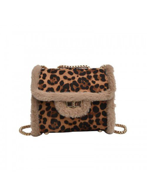  Sexy Women Leopard Pattern Chain Shoulder Satchel...