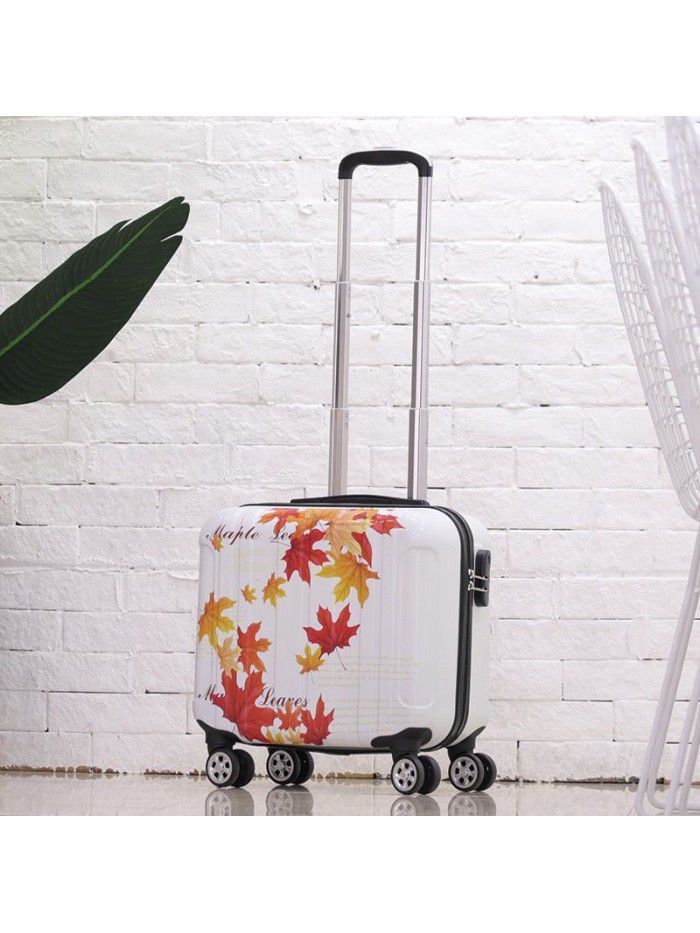 Small suitcase, women's trolley case, one issued on behalf of children's suitcase, mini password box, boarded case wholesale manufacturer