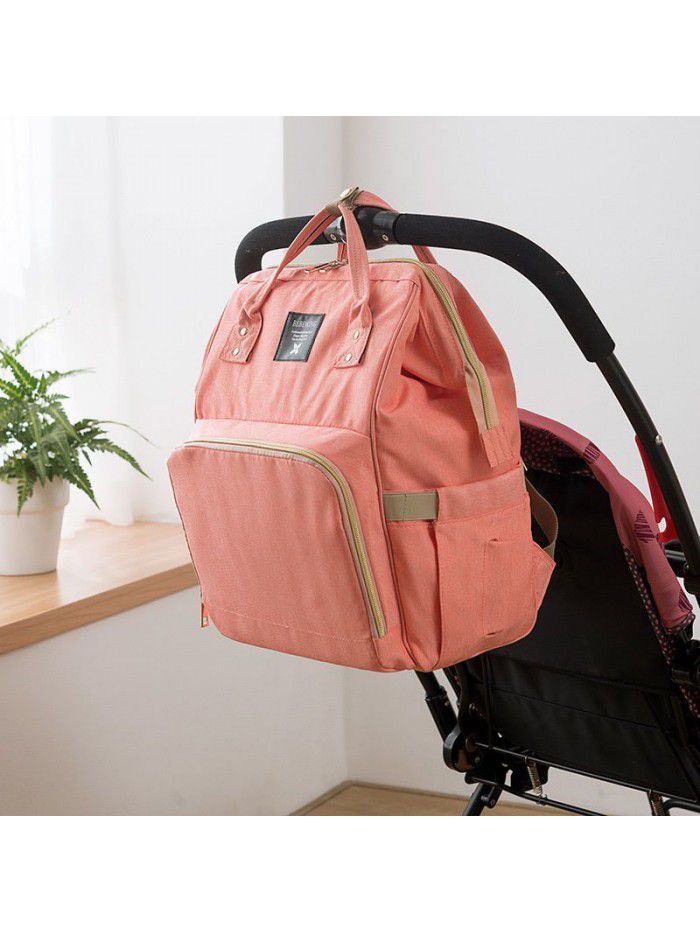 New travel storage multifunctional large capacity Mommy bag double shoulder Mommy bag out backpack fashion mother baby bag