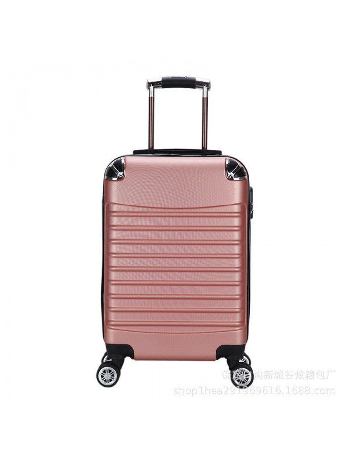 Gift custom logo Trolley Case zipper case 20 inch universal wheel travel case corner children Trolley Case