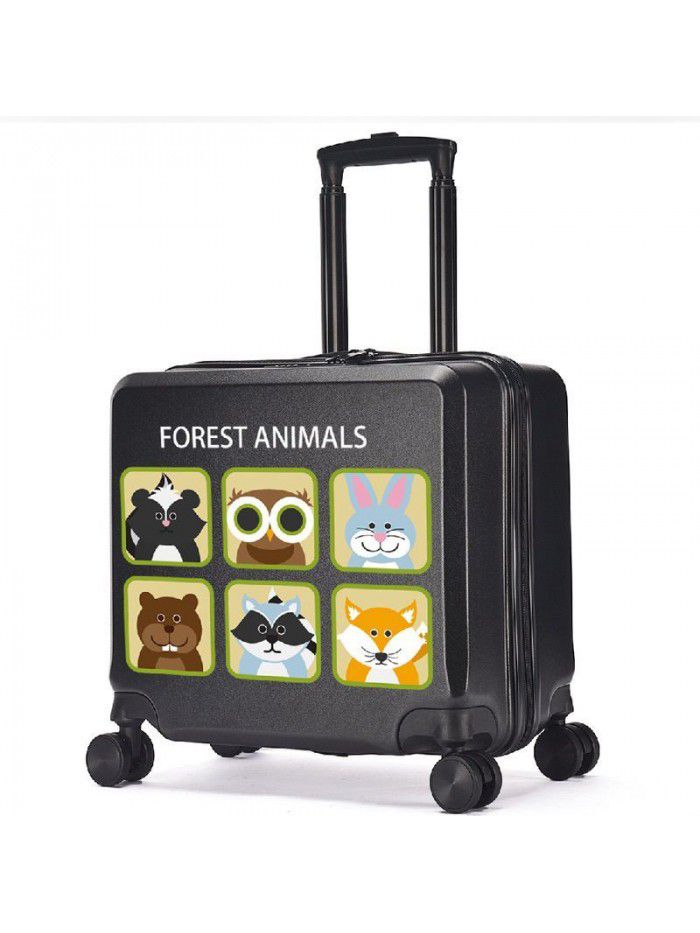 Children's Trolley Case custom 17 inch universal wheel case 19 inch computer case 20 inch boarding case cartoon suitcase