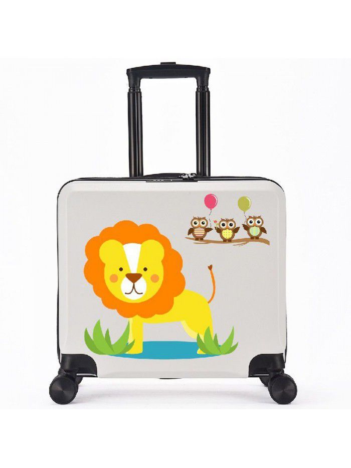 Children's Trolley Case custom 17 inch universal wheel case 19 inch computer case 20 inch boarding case cartoon suitcase