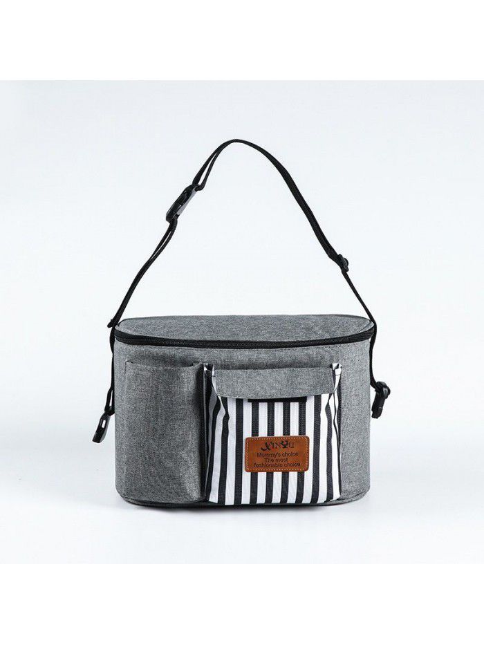 Cross border trolley mother baby bag baby trolley waterproof hanging bag through car hot single shoulder Mommy bag