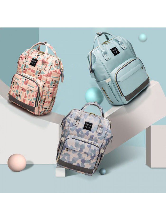 New multifunctional large capacity fashion backpack for mother and baby