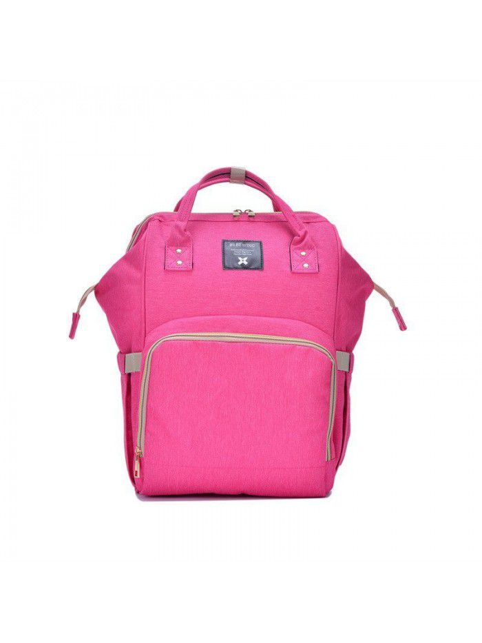 New travel storage multifunctional large capacity Mommy bag double shoulder Mommy bag out backpack fashion mother baby bag