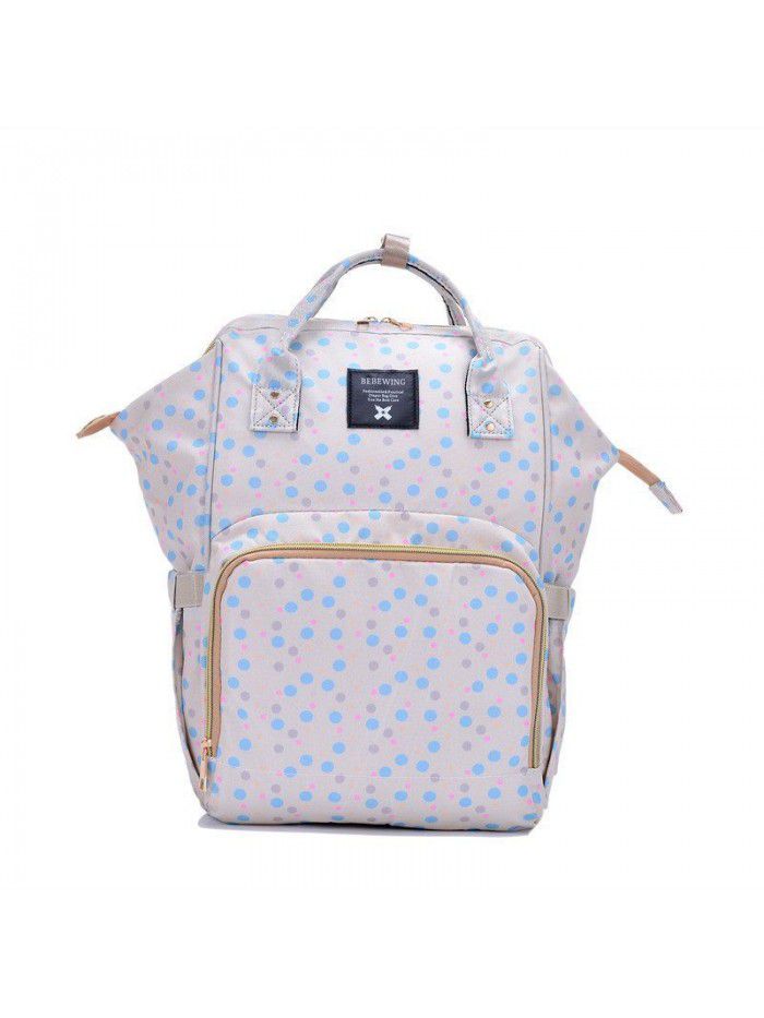 New travel storage multifunctional large capacity Mommy bag double shoulder Mommy bag out backpack fashion mother baby bag