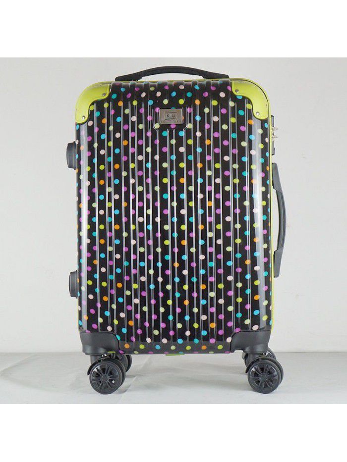 Dongguan factory pattern custom camouflage Trolley Case Cardan wheel password lock suitcase children's luggage wholesale