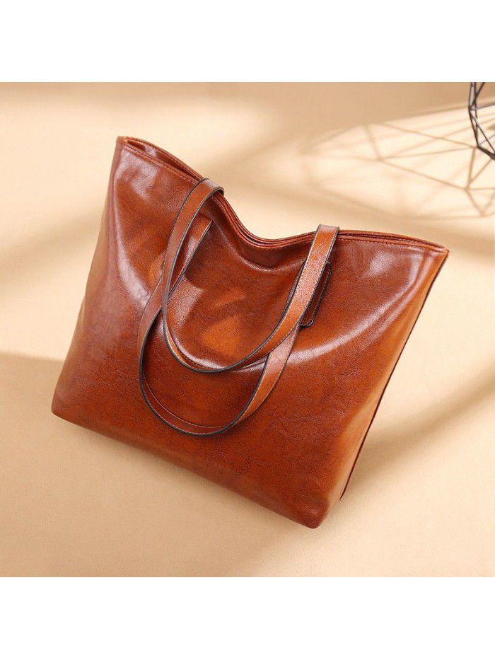  foreign trade new cross-border Europe and the United States simple single shoulder messenger bag women's bag can be customized LOGO Handbag