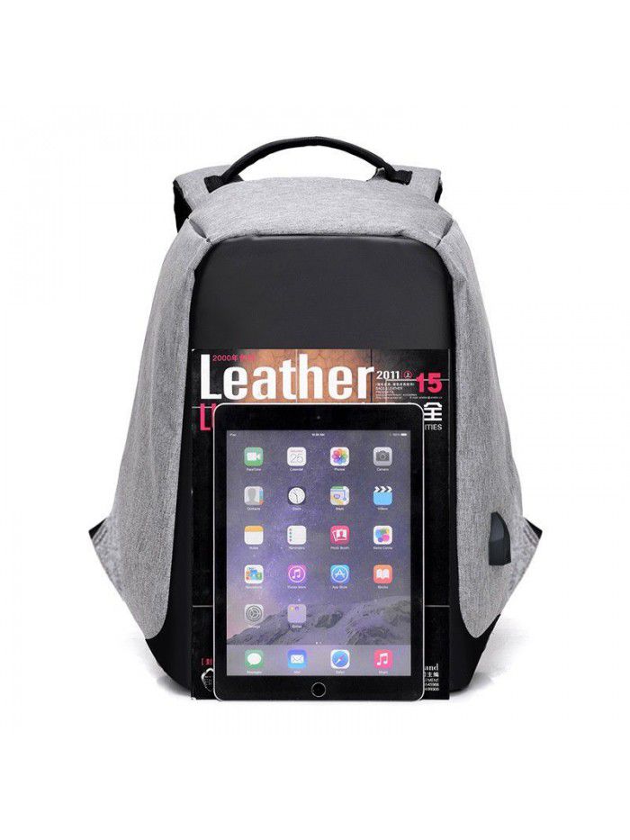 Cross border multi-functional wholesale anti-theft bag business USB charging backpack for men and women's computer Travel Backpack