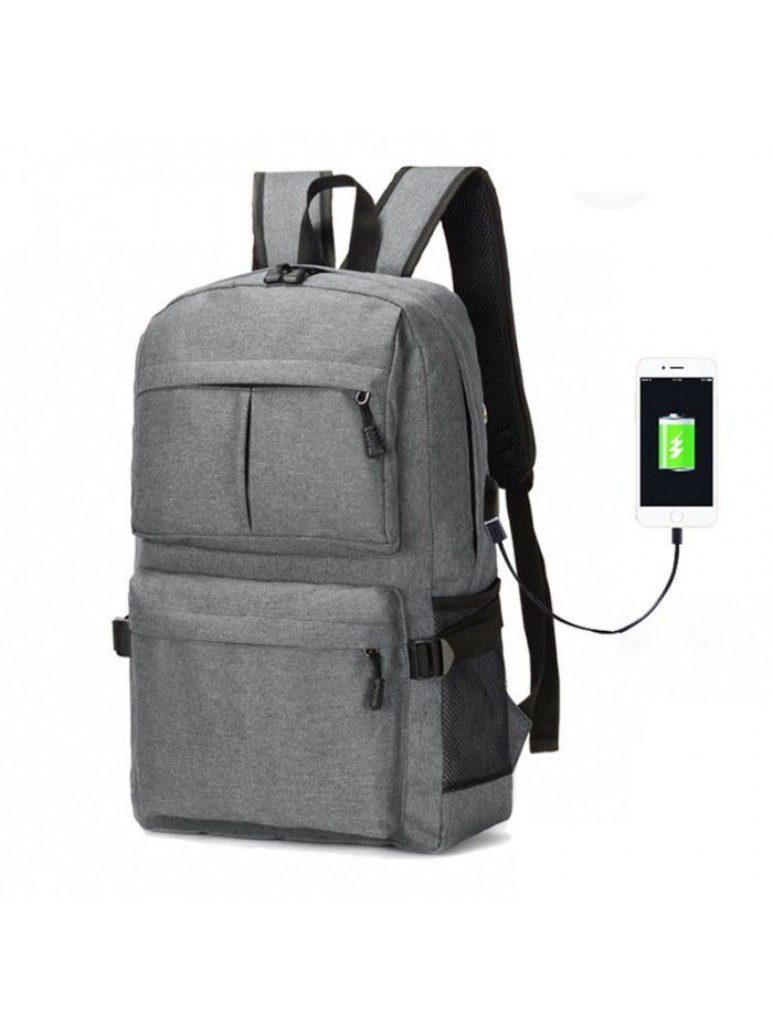 new wholesale multifunctional USB charging backpack computer business leisure backpack schoolbag for male and female students