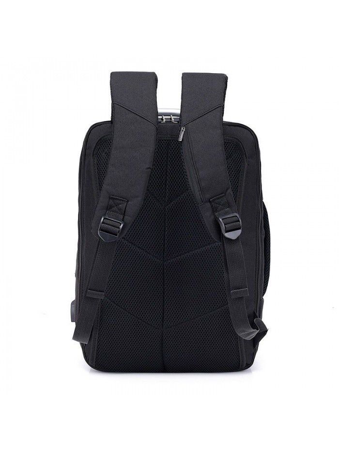 Computer bag large capacity travel bag double shoulder bag USB charging intelligent men waterproof new business leisure
