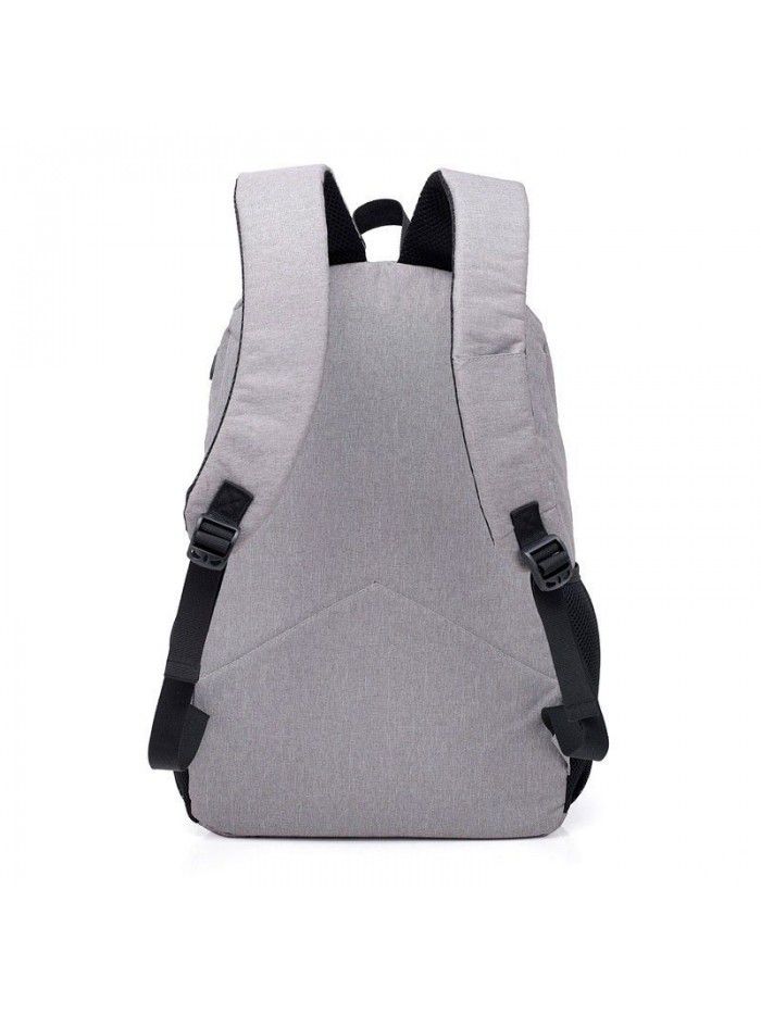 Korean men's anti-theft backpack fashion trend computer bag junior high school students bag large capacity travel
