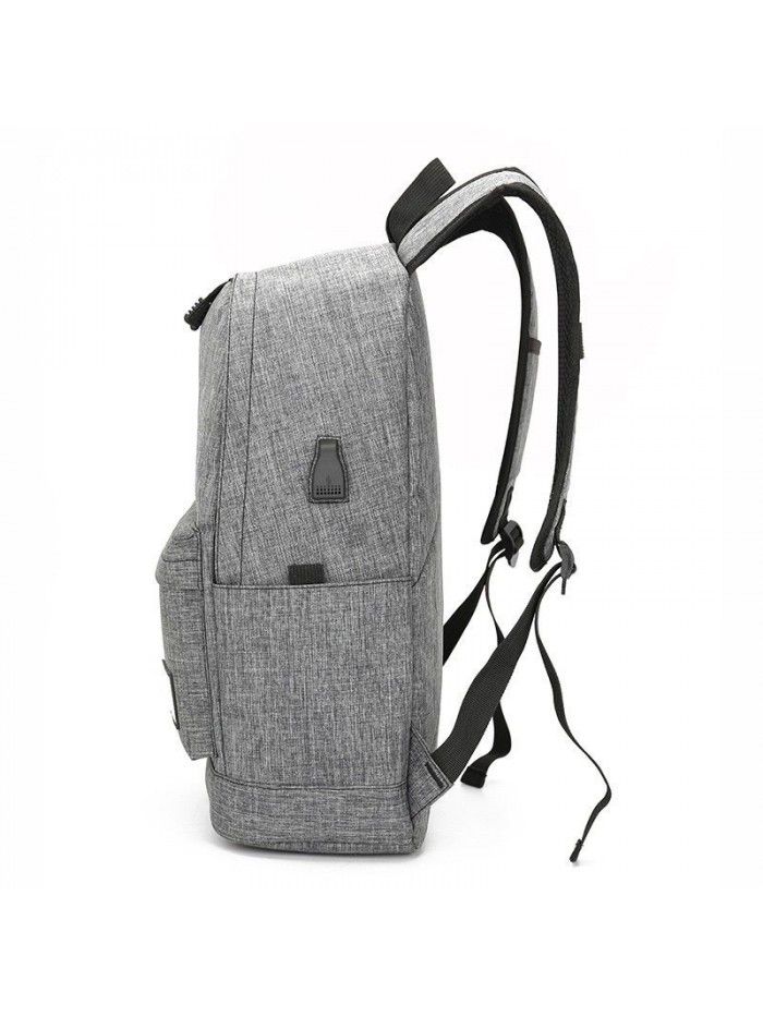 Cross border one new 2019 backpack USB charging multifunctional backpack leisure backpack student bag
