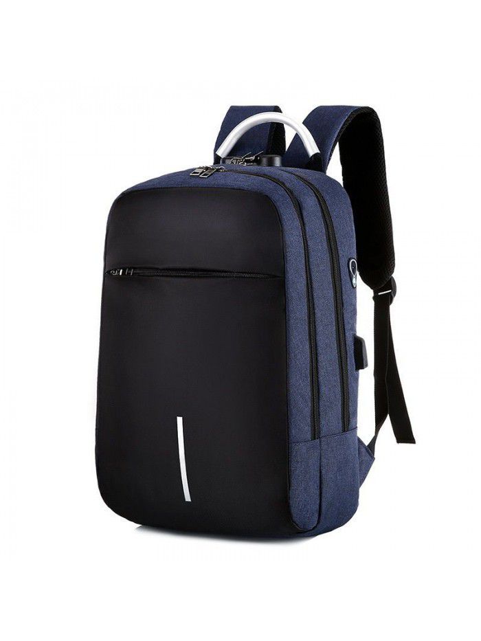 A cross-border charging anti-theft computer bag, backpack, password lock, multi-functional backpack, travel bag for men and women
