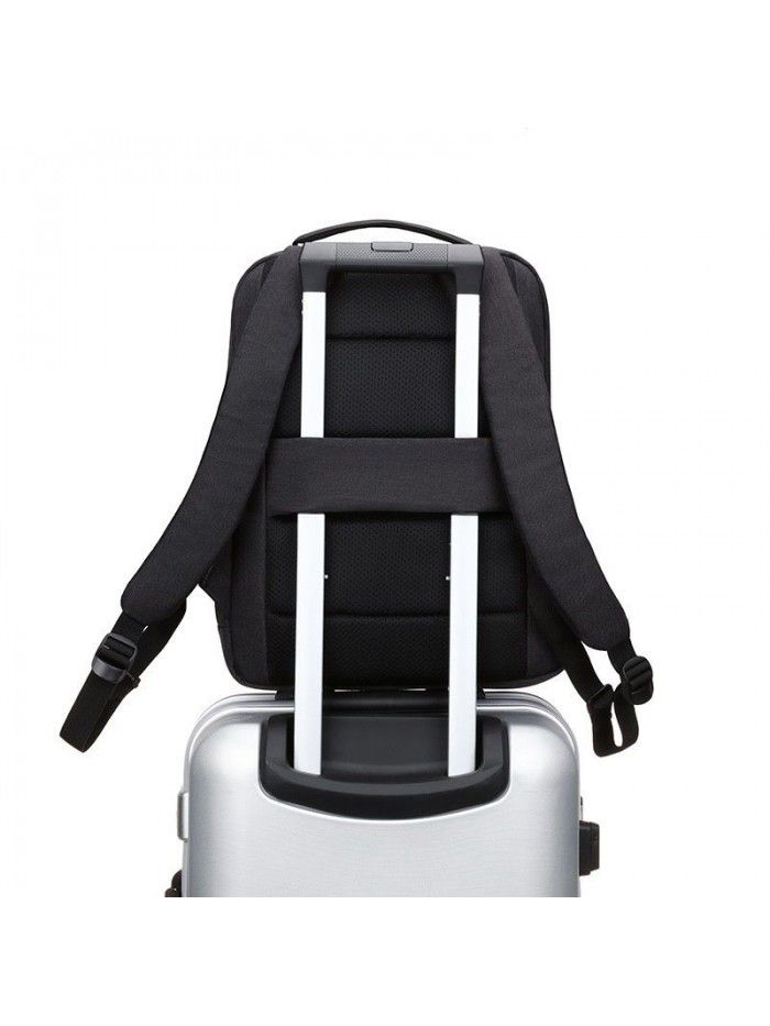 Xiaomi backpack high-grade waterproof backpack computer rechargeable USB backpack men and women's new popular business simple
