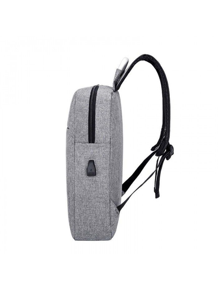 New metal carrying backpack custom logo gift backpack business computer backpack rechargeable USB pop
