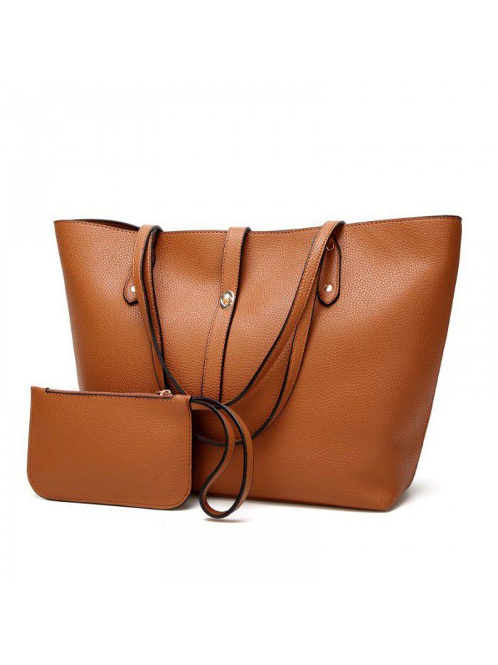 Cross border new women's bags European and American fashion single shoulder bags all kinds of mother and son bags women's bags women's leather handbags