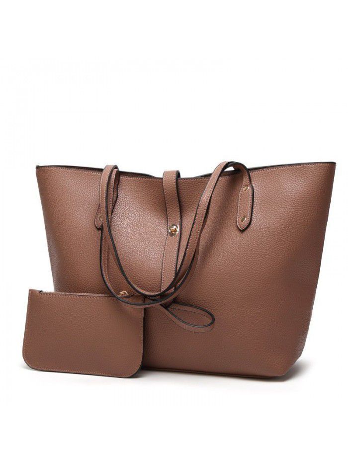 Cross border new women's bags European and American fashion single shoulder bags all kinds of mother and son bags women's bags women's leather handbags