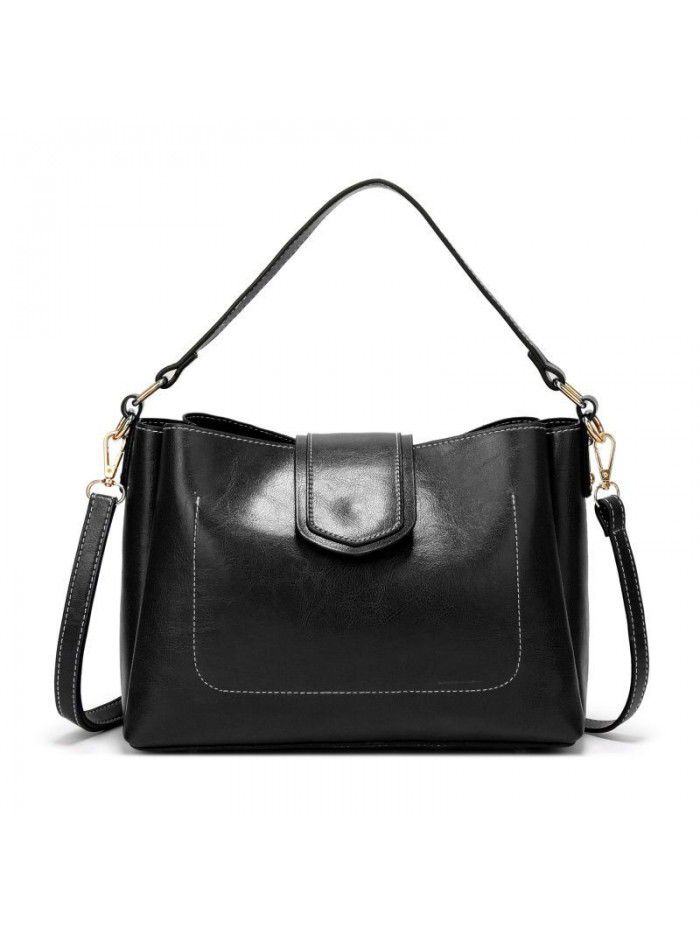  new style women's bag all in one shoulder handbag messenger bag women's European and American fashion women's bag simple women's bag