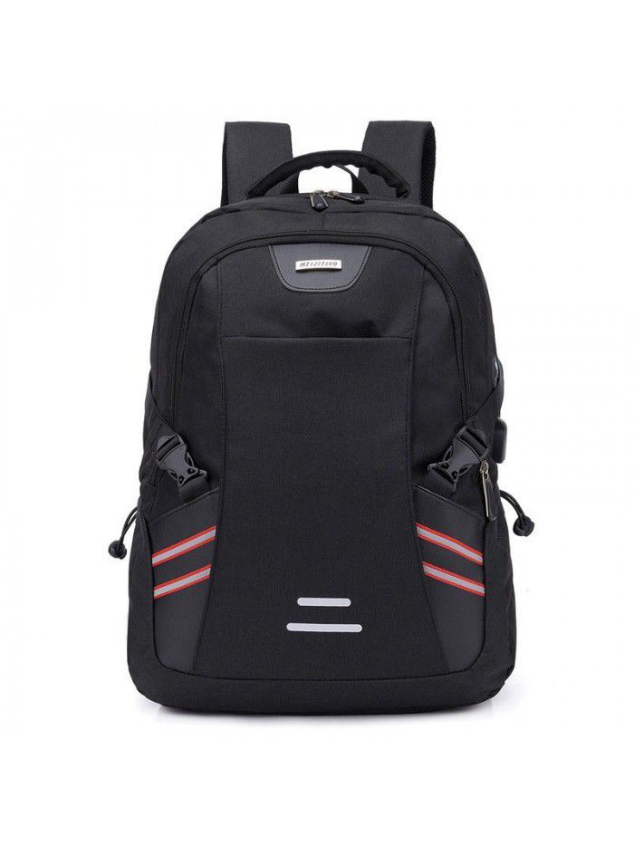 Oxford cloth Travel Backpack large capacity multi-function computer schoolbag 2019 new USB charging leisure backpack
