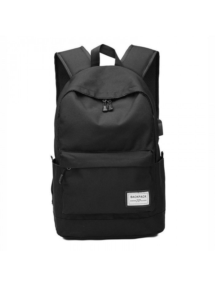 Cross border one new 2019 backpack USB charging multifunctional backpack leisure backpack student bag
