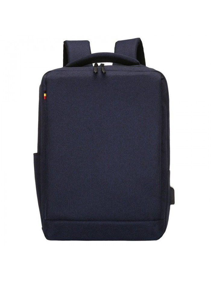 A new generation waterproof simple business backpack leisure backpack USB charging multi-functional customized Backpack
