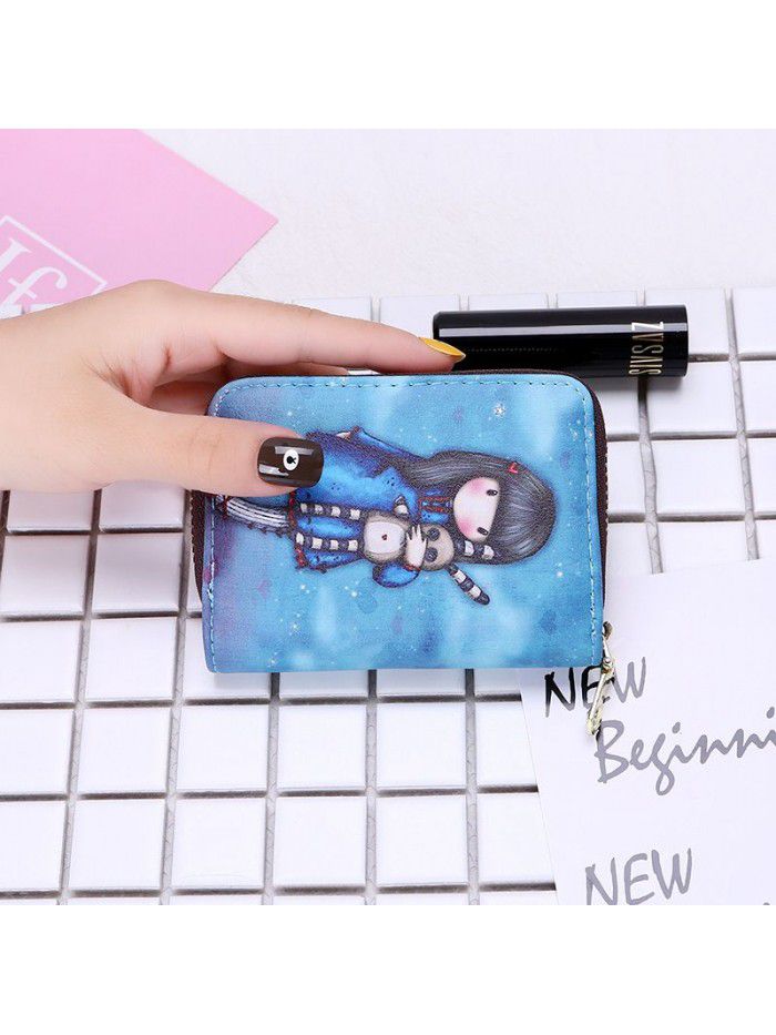  new organ card bag women's fashion multi card business card bag zipper zero wallet card cover