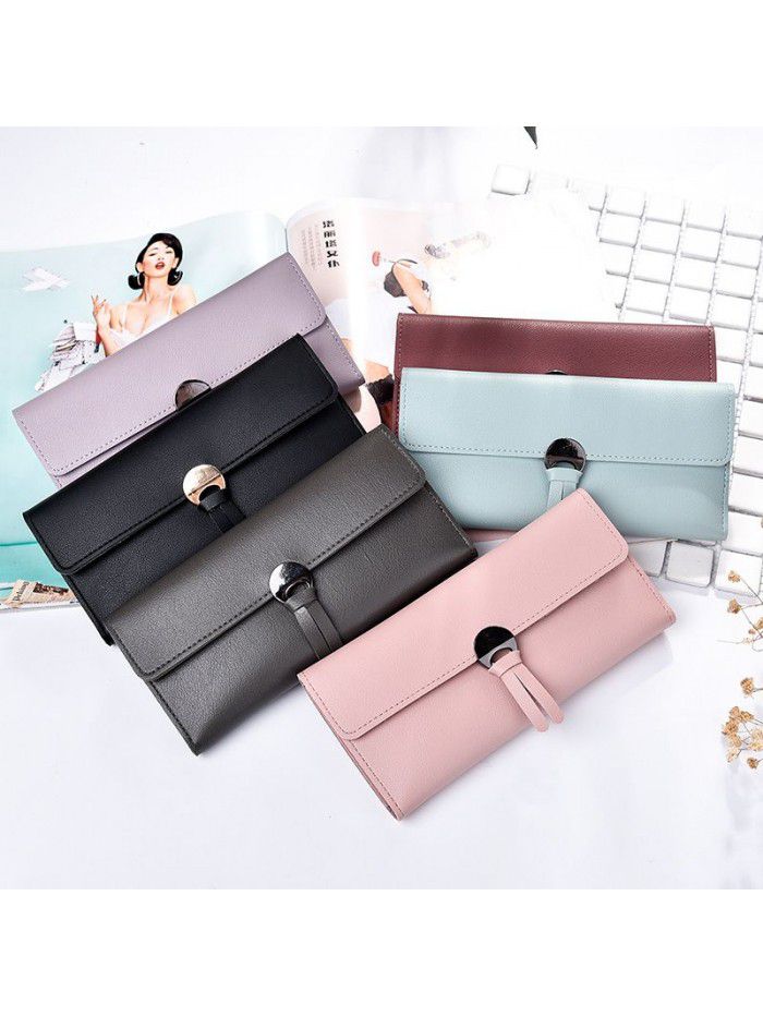 Hengsheng wallet women's long fashion 30% discount multi card large capacity wallet cross border e-commerce new style