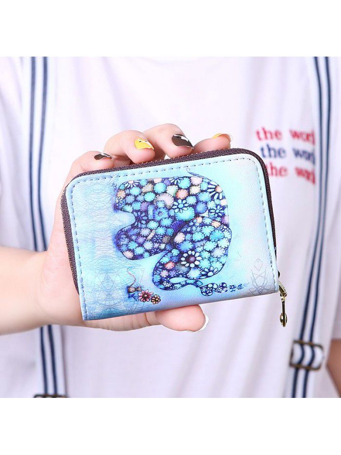  new organ card bag women's fashion multi card business card bag zipper zero wallet card cover