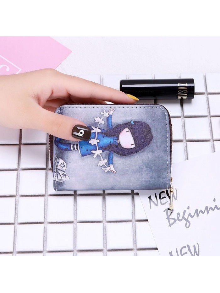  new organ card bag women's fashion multi card business card bag zipper zero wallet card cover