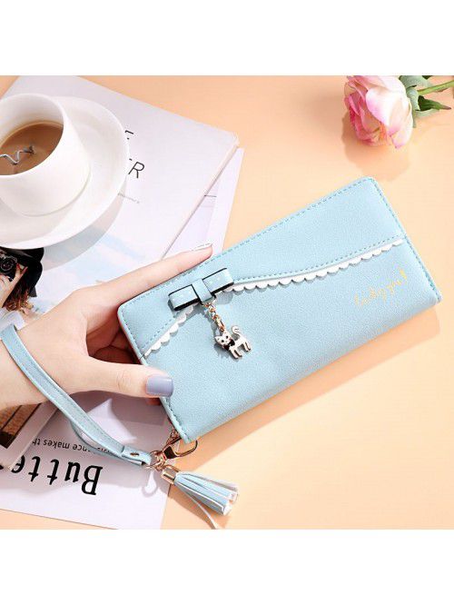 new popular women's Long Wallet small wallet women...