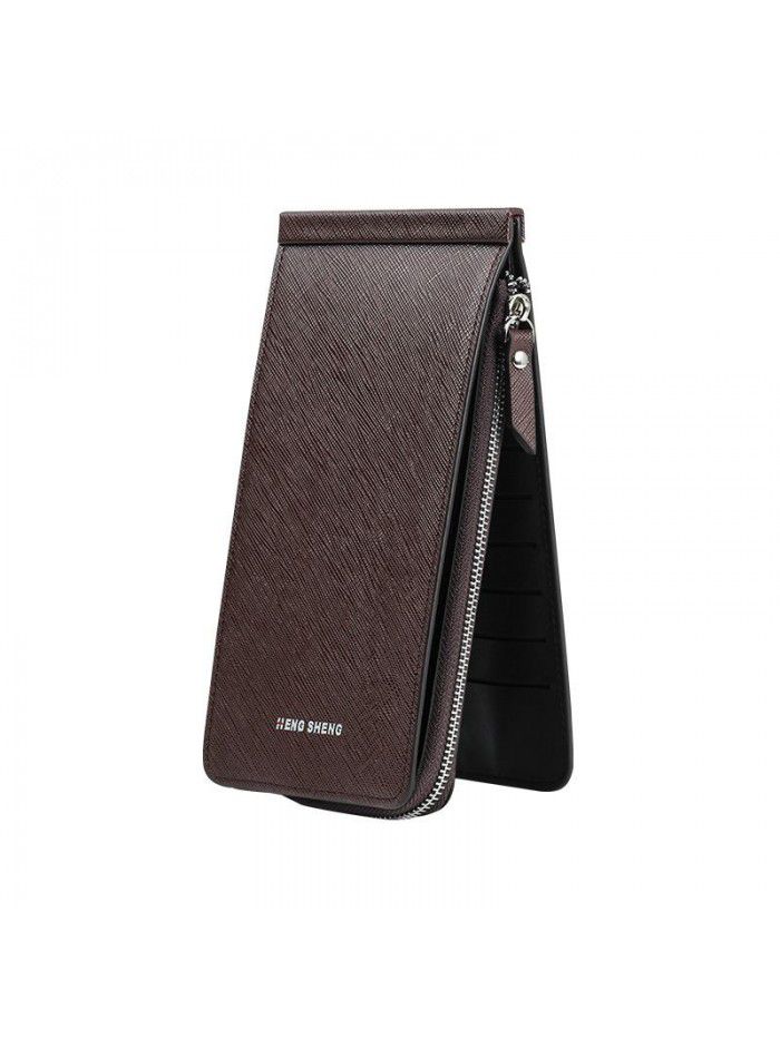 Hengsheng wallet, card and bag integrated men's and women's wholesale Korean thin wallet, multi card fashion bag