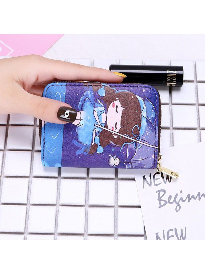  new organ card bag women's fashion multi card business card bag zipper zero wallet card cover