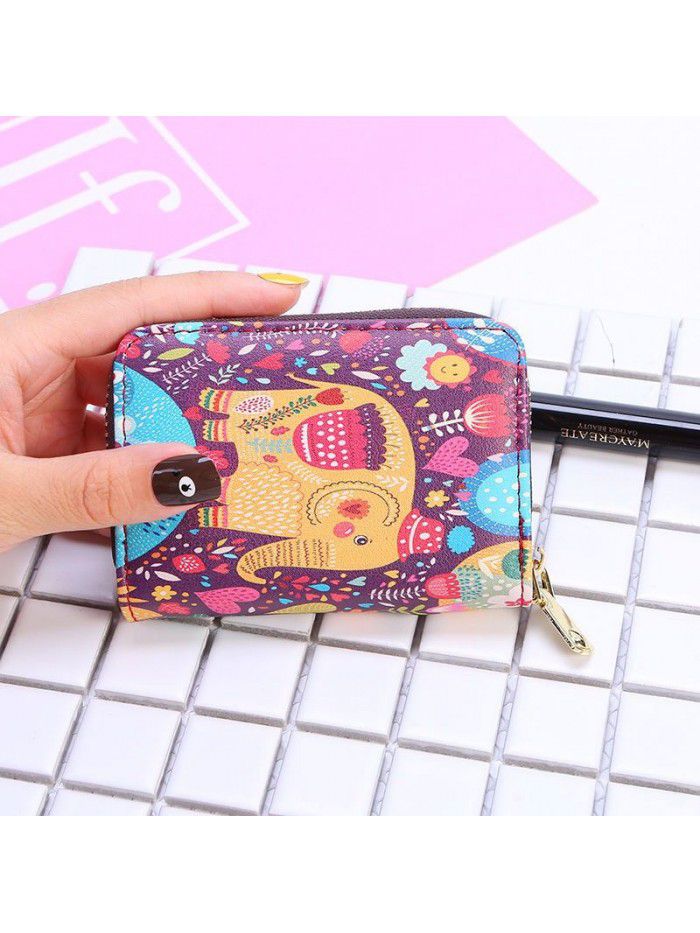  new organ card bag women's fashion multi card business card bag zipper zero wallet card cover