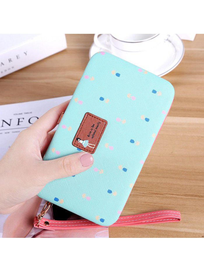 Multi function mobile phone lunch box, lady's purse, long pencil box and zero Purse