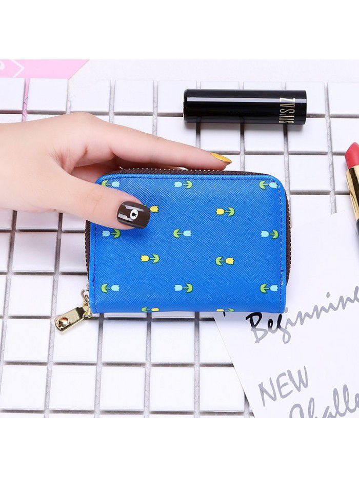  new organ card bag women's fashion multi card business card bag zipper zero wallet card cover