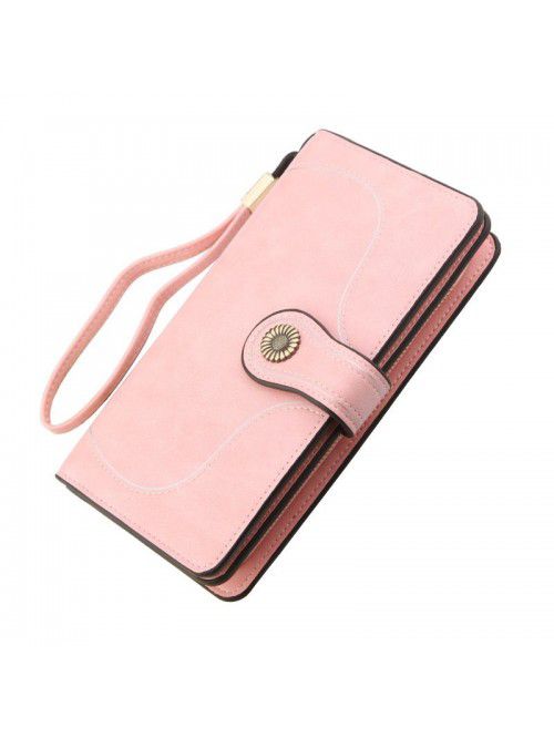 New women's wallet fashion Korean clasp handbag re...