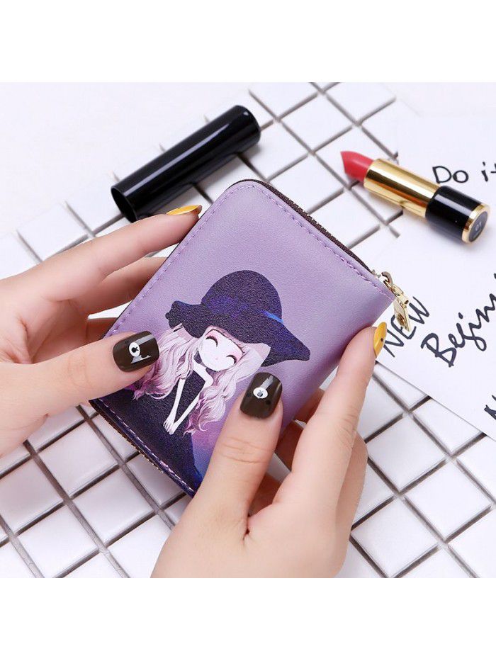  new organ card bag women's fashion multi card business card bag zipper zero wallet card cover