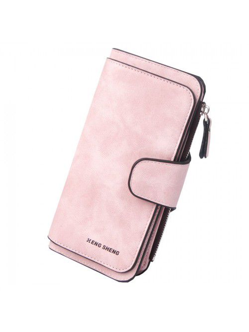 Hengsheng wallet women's 30% off long frosted Euro...